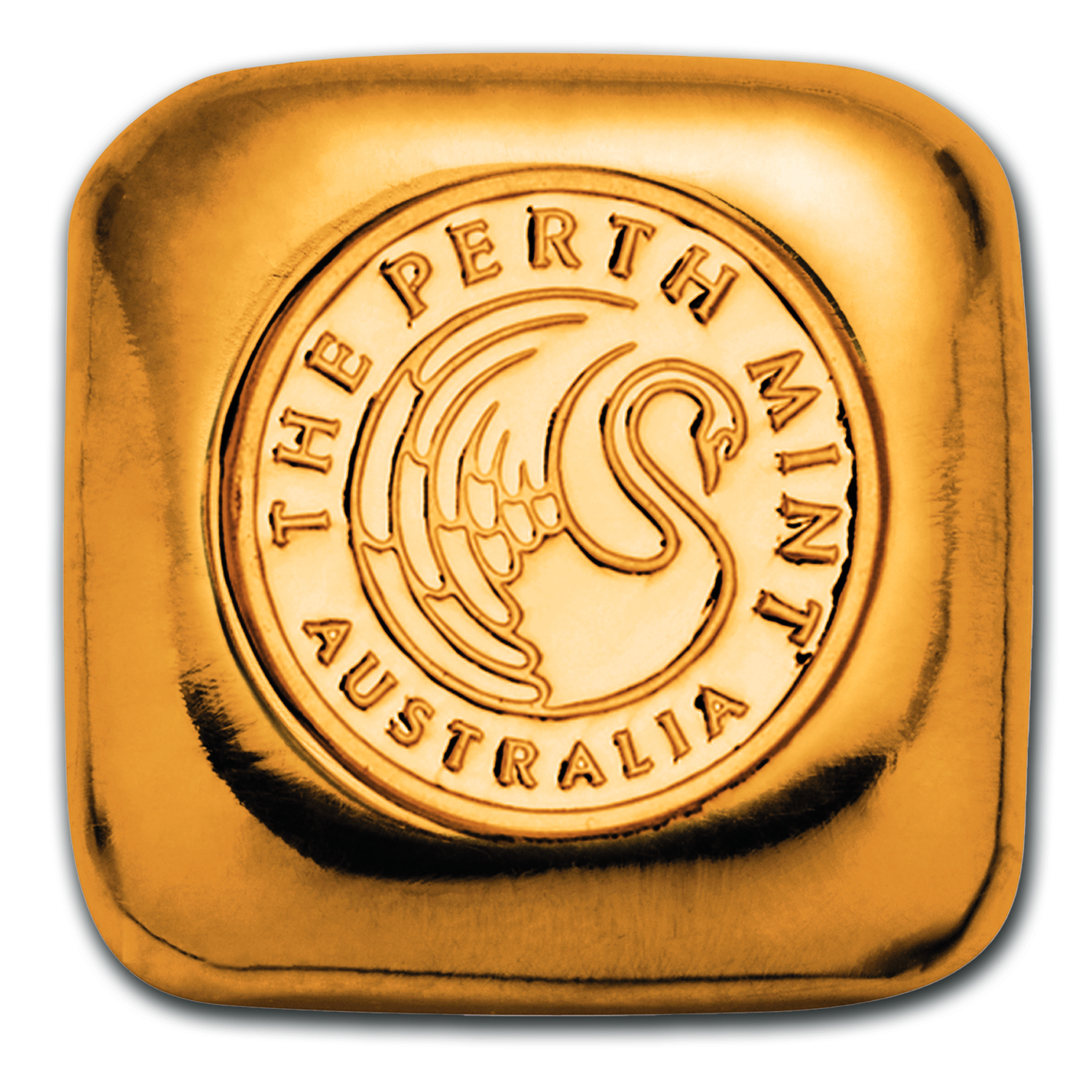 1 oz Gold Bar - Perth Mint Gold Button (Serialized) | eBay